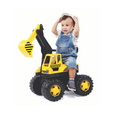 Volta Kick A Long Construction Digger Push Scooter 3+ SHP712 - Front View