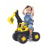 Volta Kick A Long Construction Digger Push Scooter 3+ SHP712 - Top-Down View