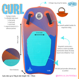 Spire Curl Inflatable Body Board - SP-BB-94 - Front View