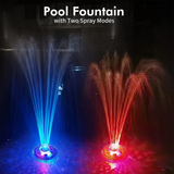 Spire LED Light Show Waterproof Light-Up Pool Fountain - CT507 - Side View