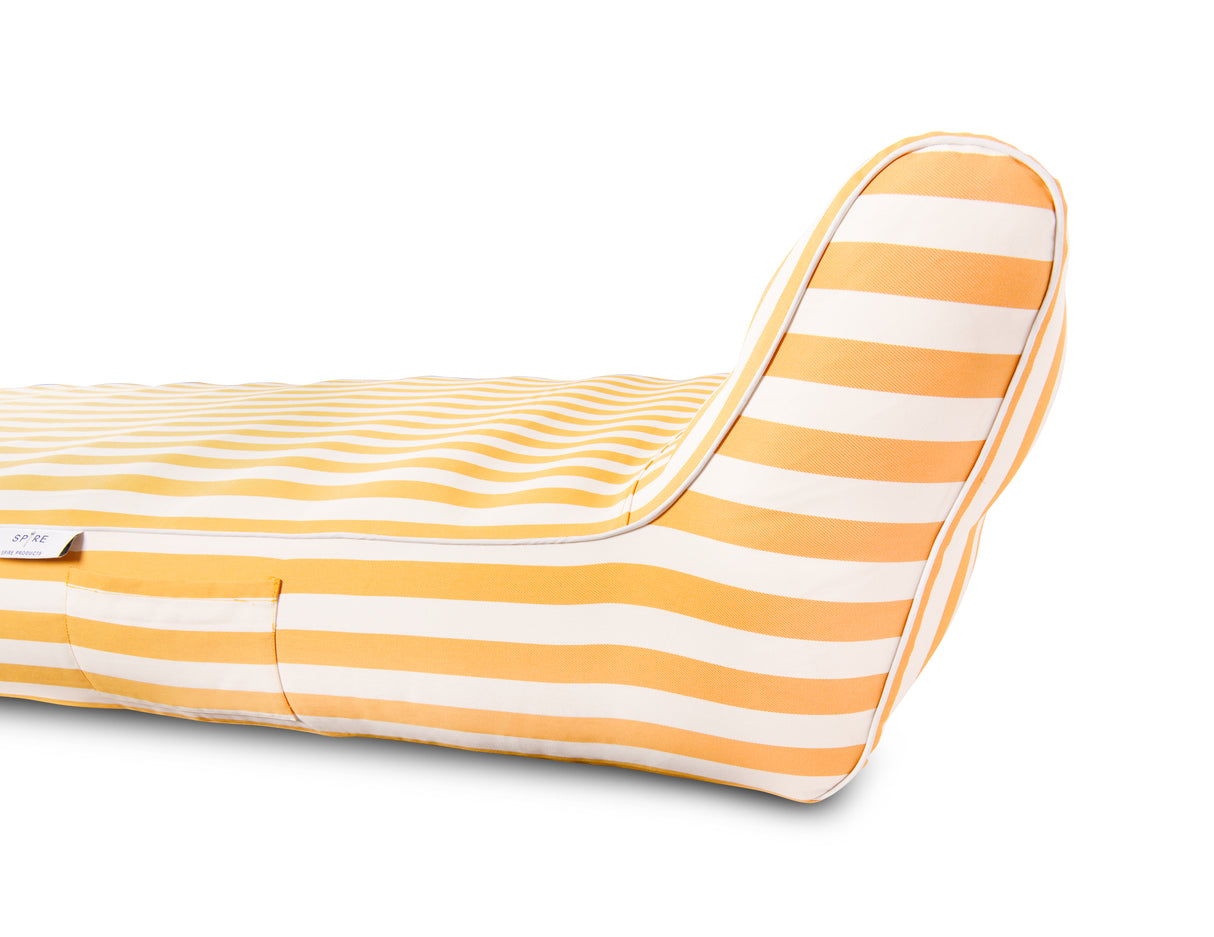 Spire Paradisus Luxury Pool Lounge Yellow Stripe RL-884Y