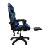 Spire Zinc Adjustable Gaming/Office Chair Blue And Black - 813F - Front View