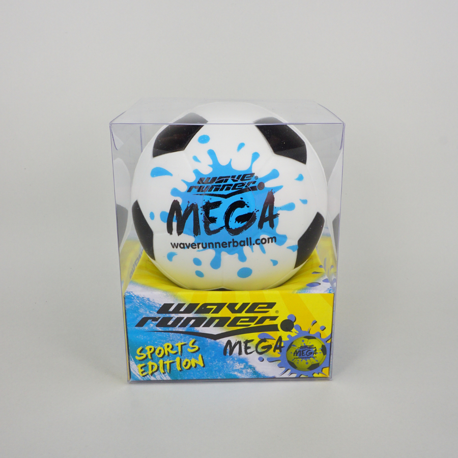 WAVE RUNNER MEGA SPORT BALL 9CM ASST - WR800B-SPT