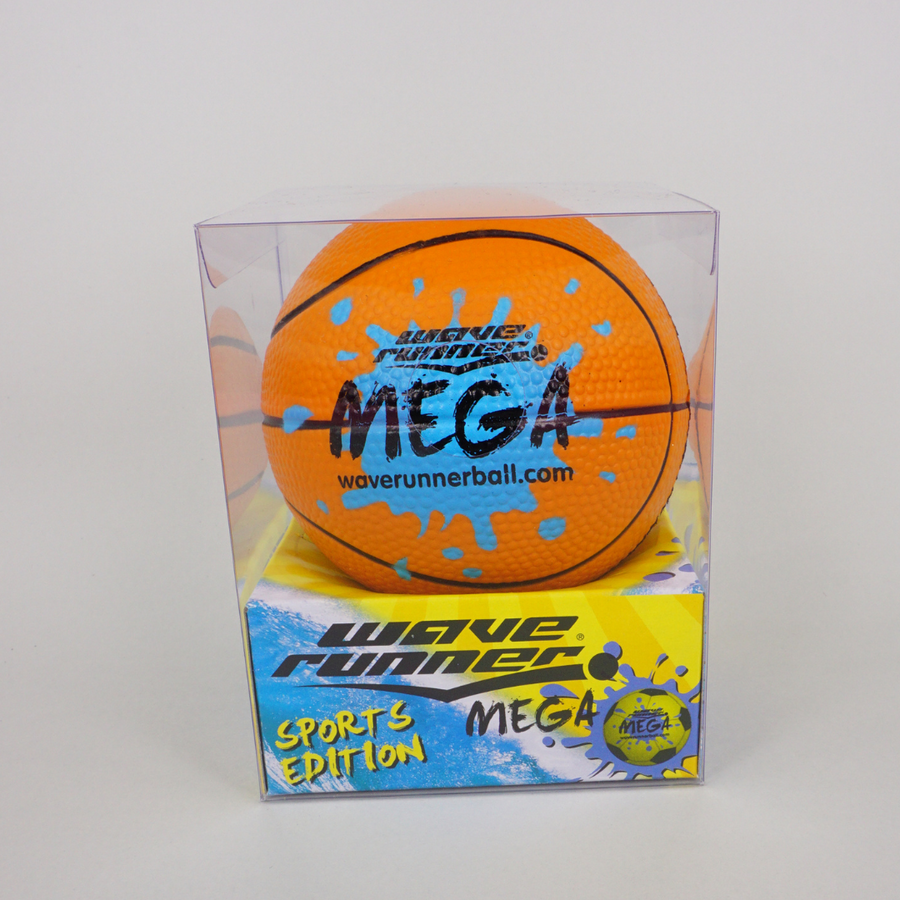 WAVE RUNNER MEGA SPORT BALL 9CM ASST - WR800B-SPT