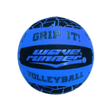 Wave Runner Grip It Volleyball 20cm with pump (deflated) Asst - WRV800-PUM - Front View
