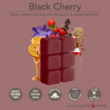 Black Cherry Classic Wax Melts 2.5oz - Side View