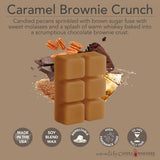 Caramel Brownie Crunch Classic Wax Melts 2.5oz - Side View