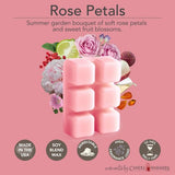 Rose Petals Classic Wax Melts 2.5oz - Side View