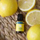 Lemon Essential Oil - Side View