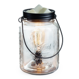 Mason Jar Edison Bulb Illumination Warmer - Front View