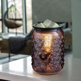 Smokey Hobnail Illumination Warmer - Front View
