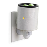Arch Deco Flip Dish Pluggable Warmer - Front View