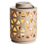 Geo Lantern Canopy Illumination Warmer - Front View