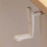 White Height-Adjustable Study Desks/Solid Wood Study Desk/Home Office/1M/1.2M - Front View