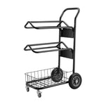 Samland Heavy Duty Two Tier Wheeled Saddle Rack