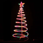 Samland Led 145cm Rope Light Christmas Tree & Star Motif Xmas New