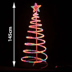 Samland Led 145cm Rope Light Christmas Tree & Star Motif Xmas New