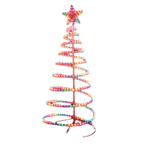 Samland Led 145cm Rope Light Christmas Tree & Star Motif Xmas New