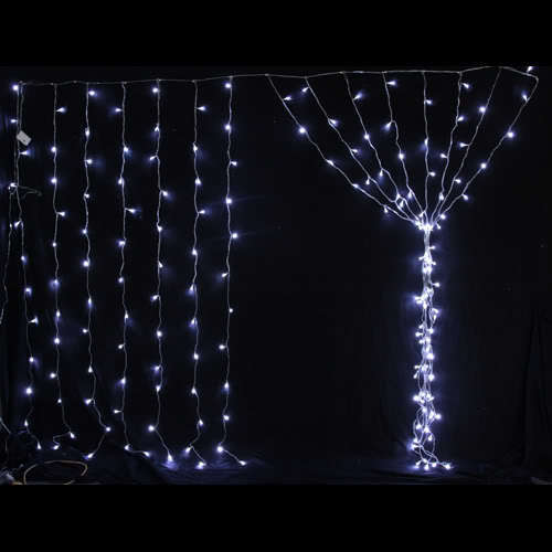 Samland 24V 180 LED Curtain String Christmas Light 2.8mx2.4m