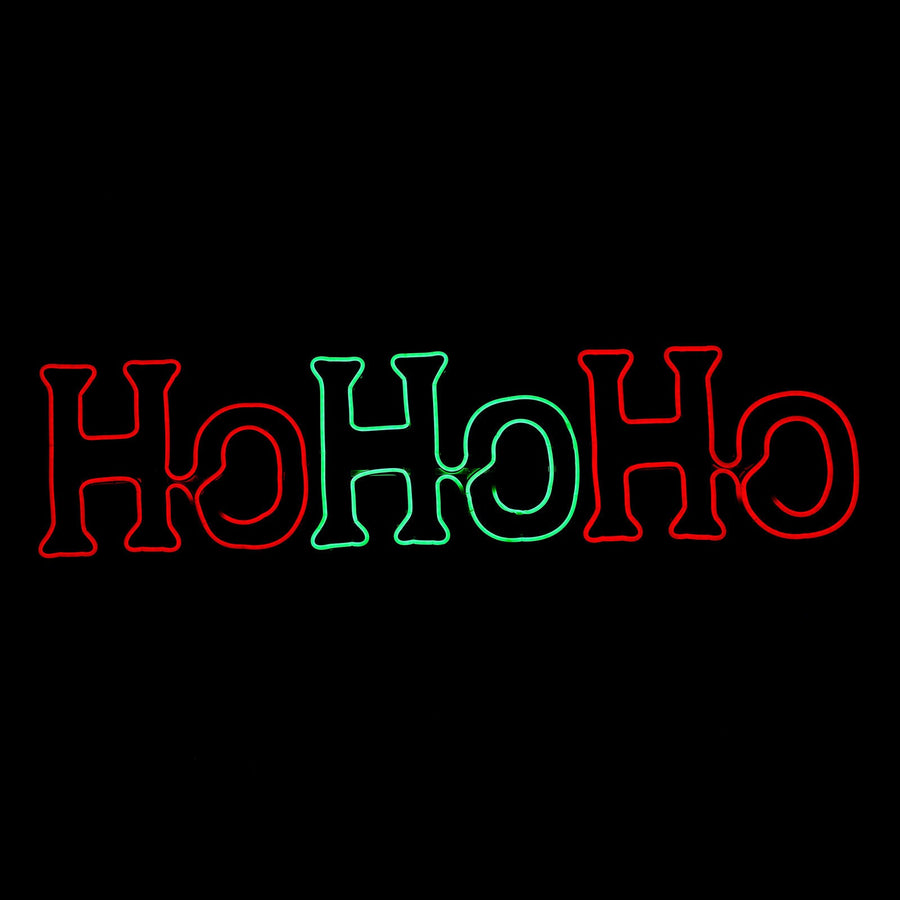 Samland 150CM HO HO HO NEON ROPE LIGHT FOR CHRISTMAS DECORATION