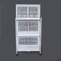 Samland Set of 3 Breeding Bird Cage with Center Dividor with Stand