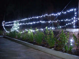 Samland 55M Long 500 LED Fairy Rope Christmas Light in Ultra White