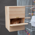 Samland DOME TOP HIGH BIRD CAGE ON STAND WITH PLAY TOYS WHITE