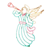 Samland LED ANIMATED CHRISTMAS ANGEL SOUNDING TRUMPET MOTIF ROPE LIGHT - Side View