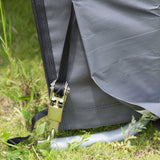 Samland Portable Carport Garage Shelter Canopy Single Size 12x20FT - 45-Degree Angle