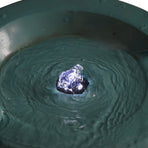 Samland 82CM BROKEN JAR WATER FEATURE FOUNTAIN WITH LED LIGHT BLUE