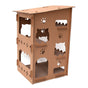Samland CAT SCRATCHING CARDBOARD 4 LEVEL HOUSE