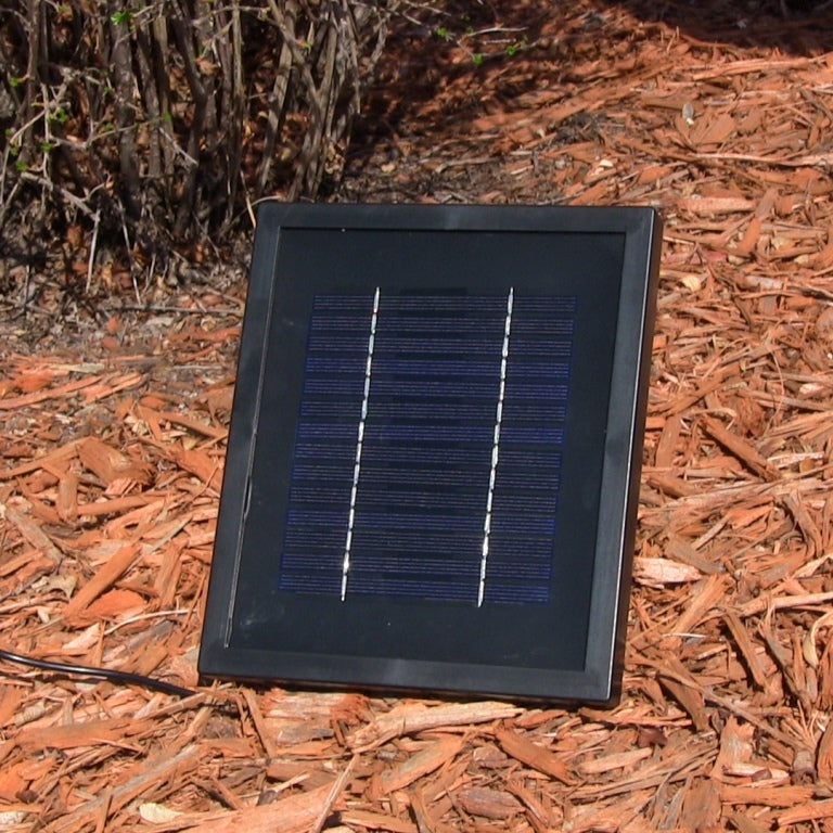 Samland SOLAR POWERED 2-TIER BIRD BATH WATER FOUNTAIN