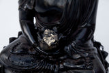 Samland BUDDHA SOLAR WATER FOUNTAIN WITH LED LIGHT