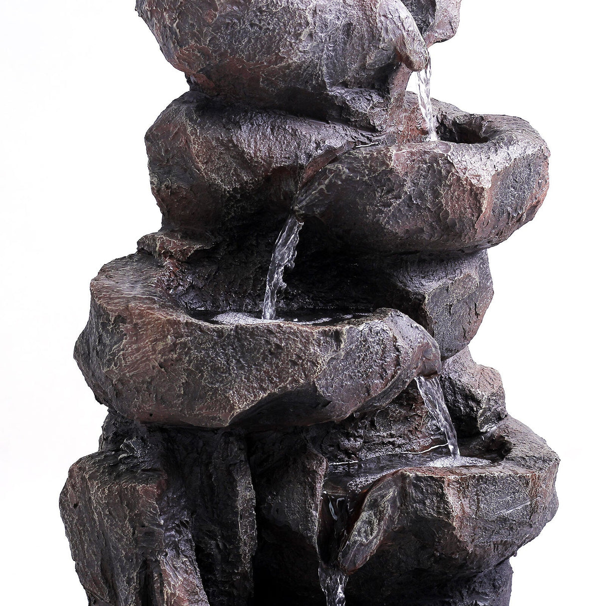 Samland GROTTO FALL SOLAR WATER FOUNTAIN WITH LED LIGHTS