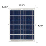 Samland Solar Power High Bay Led Light 100W SMD Super Bright Lamp - Top-Down View