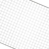 Samland 22x12cm BBQ Grill Mesh Fish Meat Rectangle Net Mat Barbecue Pad for Camping - Side View