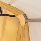 Samland Portable Storage Garage Shelter Size 10x10FT - 45-Degree Angle