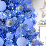 Samland 1200 Led Christmas Fairy Light Blue & White - Side View