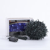 Samland 1200 Led Christmas Fairy Light Blue & White - Top-Down View