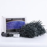 Samland 1200 Led Cluster Fairy Light Blue White For Christmas Decoration - Front View