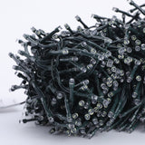 Samland 1200 Led Cluster Fairy Light Blue White For Christmas Decoration - Side View