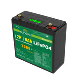 Samland 12V 18AH Deep Circle Lifepo4 Battery Rechargeable Lithium - Front View