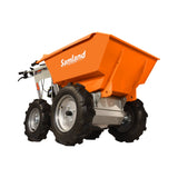 Samland 6.5HP Petrol Power Assisted Wheelbarrow MINI Dumper - Front View