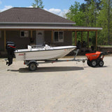 Samland Tow Bar and Hitch for MINI Dumper MD65 - Side View