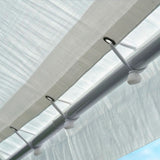Samland Portable Carport Garage Shelter Canopy 10x20FT - Top-Down View