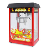 Samland 8OZ Popcorn Machine Maker with Warmer Deck 1350W - Front View