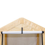 Samland Replacement Cover Kit for Portable Carport Garage Shed Storage in Size 6X6FT