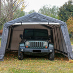 Samland Replacement Cover Kit for Portable Carport Garage Shelter in Size 12X20FT