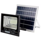 Samland 297 Led Solar Flood Light Outdoor with Remote Control 100W Cold White - Front View