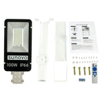Samland 100W SOLAR GARDEN PATHWAY STREET LIGHT ADJUSTABLE SOLAR PANEL